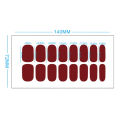 16 Small Nail Stickers Autumn And Winter Solid Color Nail Stickers Simple Waterproof Nail Stickers Full Color Nail Art Stickers Yao Store. 