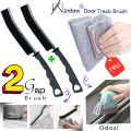 3pcs/set, Groove Cleaning Brush, Gap Brush, Handheld Crevice Brush, Multifunctional Cleaning Brush, Window And Door Track Brush, Dust Removal Brush, No Dead Corner, Cleaning Supplies, Cleaning Tool. 