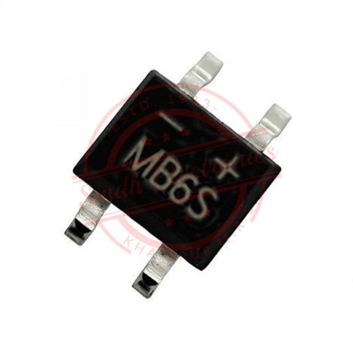 10PCS - 600V 0.5A SOP-4 SMD Bridge Rectifier Diode MB6S