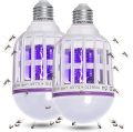Bug Zapper Light Bulbs, 2 in 1 Mosquito killer Light Bulb, Insects, Pests Control Light Bulb UV LED for Patio and Indoor. 