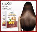 SADOER ginger essence hair mask pack of 20 sachets hair care inverted mask hair cream soft conditioner. 