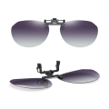 Car Night Safety Googles UV400 Day Night Vision Goggle Clip Polarized Lens Anti-glare Myopia Glasses Clip Vintage Turn-up Clip-on Sunglasses Travel. 