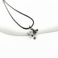 Anime Game Tears of Themis Necklace Vilhelm Richard Albert De Haspran Adjudicator Ginkgo Leaf Plant Pendant Cosplay Accessory. 