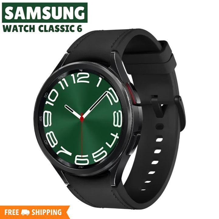 Samsung Watch Classic 6 Amoled 1.3 Display 47mm Smartwatch, Bluetooth Calling Smart Watch for Men, IP68 Watch Faces and Fitness Tracking, Sleek Design Smartwatch for Boys And Girls