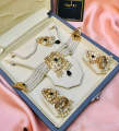 Rawayat Jewellery - Choker Set For Girls - Hyderabadi Choker Set-26 (Maroon) - Jewellery for Girls. 