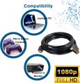 DVI to HDMI Cable, DVI-D Male to HDMI Male, Black HDMI Adapter Cable, 2 Meter (6.56 Feet) Bi-Directional Adapter Cable. 