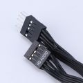 Computer Motherboard Front 9-PinHD Audio Connector Cable for Desktops and Laptops Mainboard. 
