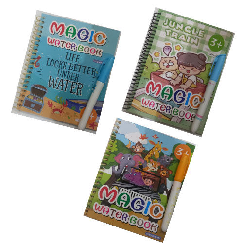 Magic Colouring Water Book with 1 pc Water Refilled Marker