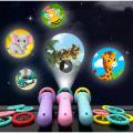 Hot Selling Projector Flashlight for Kids  Early Childhood Educational Toy Birthday Gift Projector Torch for kids Multicolor. 