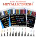 hot selling best deal 12 markers fabric and metallic rock wood wall painting art DIY. 