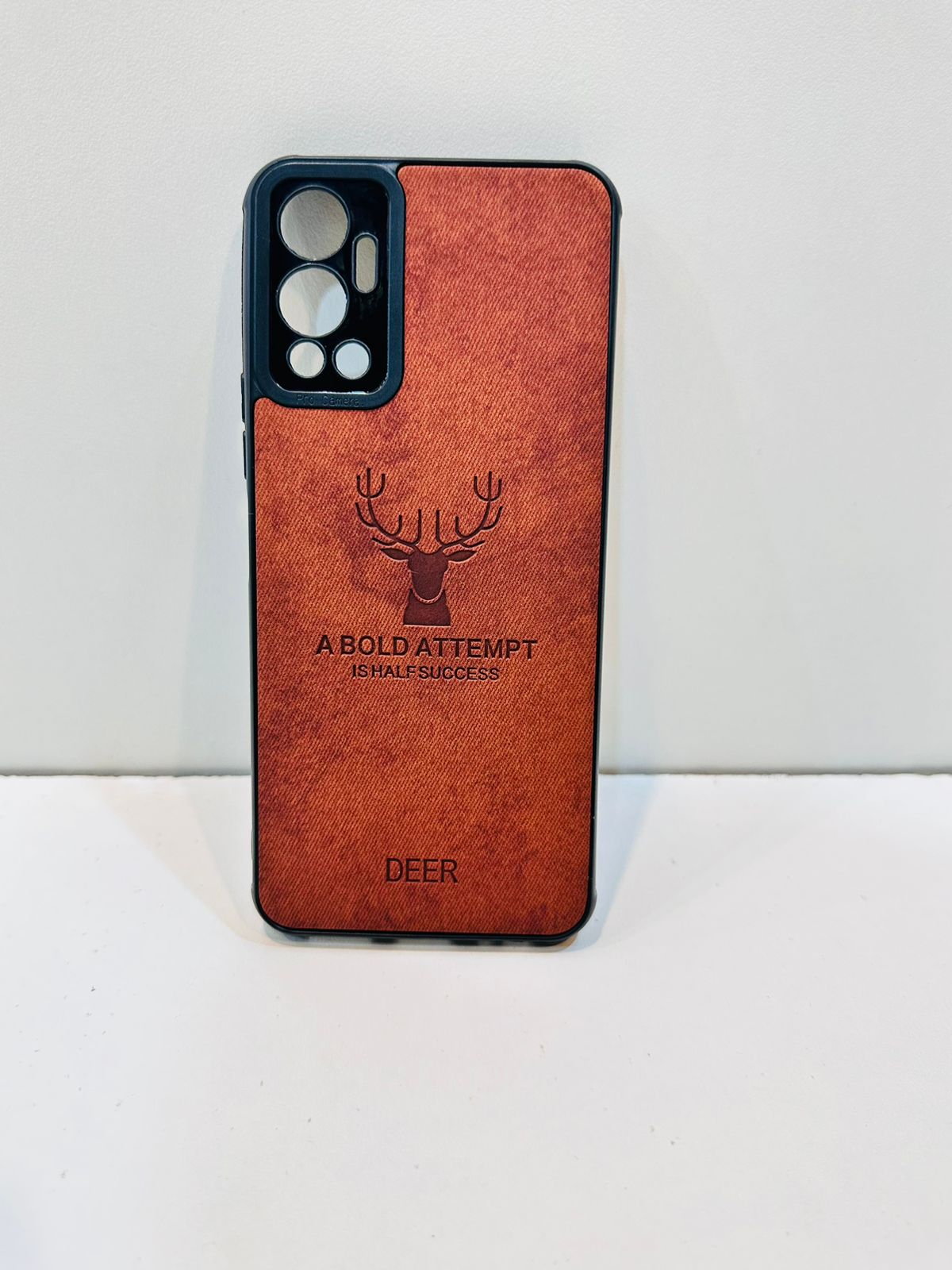 Lahore Mobile Case For Infinix Hot 12 Hybrid Soft TPU Deer Pattern Leather Shockproof Case Cover - Infinix Hot 12 Back Cover 5