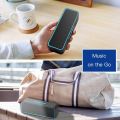 Sonkir Portable Bluetooth Speaker, Bluetooth 5.0 Wireless Speaker with 3D Stereo Hi-Fi Bass, Built-in 1500 mAh Battery, 12H Playtime (Blue). 
