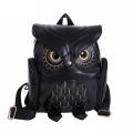【BestGO】Fashion Cute Owl Backpack Women Cartoon School Bags For Teenagers Girls. 