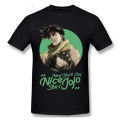 Men's JoJo Next You'll Say T-Shirt Short Sleeved Cotton Tshirt Jojos Bizarre Adventure Shirt Joseph Joestar Tee Plus Size Tops. 
