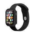 Waterproof PC+Tempered Film Watch Case For Apple Watch Series 9 / 8 / 7 41mm. 