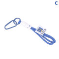 1Pc Braid Lanyard Phone Strap Carabiner Cord Backpack Hanging Rope Keychain Bag Pendant Keycord Accessories Netiie. 