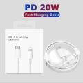 20W USB C 2 Pin US Fast Charger - Apple 20W USB-C Power Adapter-iPhone Lightning PD Fast Charging Power Adapter for IOS iPhone. 