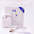 DuBaiNi For TWS I12 Airpods_ with Super Sound & High Quality Touch Sensors True Stereo Headphones with Built in Mic 10m Transmission Bluetooth Wireless Earbuds Charging Case Sport Headset for all Bluetooth Smart devices Cover. 