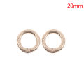 2Pcs Metal Spring O-Ring Buckles Clips Carabiner Purses Handbags Bag Accessories. 