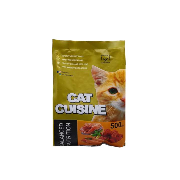 Cat food cat cuisine