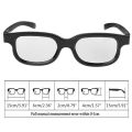 2021 New Circular Polarized Passive 3D Stereo Glasses Black For 3D TV Real D IMAX Cinemas. 