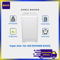 Super Asia SA-240 Washing Machine (SHOWER WASH). 