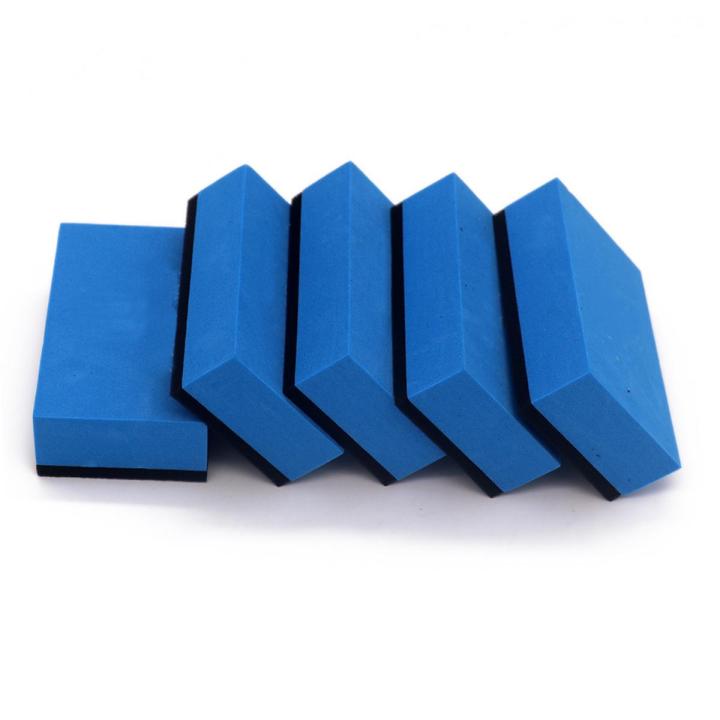 5pcs Car Nano Coating Sponge glass Care polish pad Ceramic Waxing ...