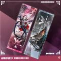 Yuthorite Arknights surrounding laser tickets Skadi Kelsey character painted double-sided hot stamping bookmark gift accessories. 
