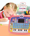 Early Education Intelligent LED Screen Tablet Learning Computer System Toy For Kids Education Laptop Computer Learn Toys Tor Child - Multicolor. 