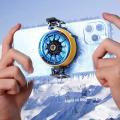 DLA6 Mobile Phone Radiator Phone Cooling Fan Case Cold Wind Handle Fan for PUBG Mobile Gaming Phone Cooler Phone Cooling Fan Case. 