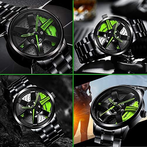 "Men's%20Rotating%20Rim%20Watch%20-%20Automatic%20Sport%20Watch%20with%20Wheel%20Rim%20Design%20%7C%20Waterproof%20&%20Stylish",Car%20Wheel%20Rim%20Hub%20Design%20Sport%20Automatic%20Wristwatch%20-%20Image%204