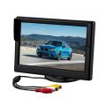 5 Inch Car Rear View Monitor, TFT LCD Display Monitor for DVD Vehicle Backup Cameras Vehicle Reversing Parking System. 