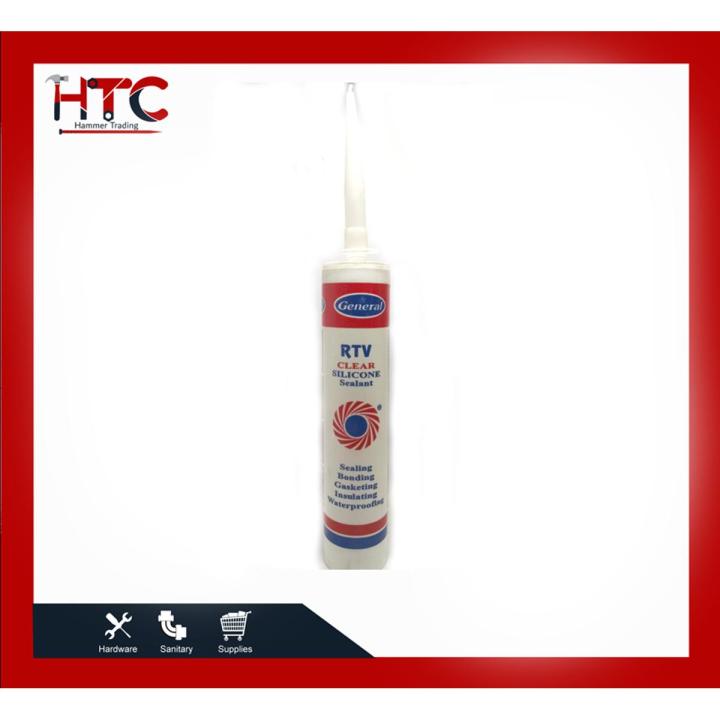 Silicone Sealant RTV Clear Adhesive 300ml