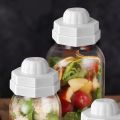 2pcs Universal Vacuum Jar Sealer Vacuum Jar Sealer Silicone Sealer Food Sealing Packaging Tools Jars Canning Storage Lid. 
