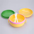 Lunch Box Kids Tiffin Box For School Burger Shaped Meal-it Box Large Lunch Box with Portions. 