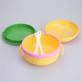 Lunch Box Kids Tiffin Box For School Burger Shaped Meal-it Box Large Lunch Box with Portions. 