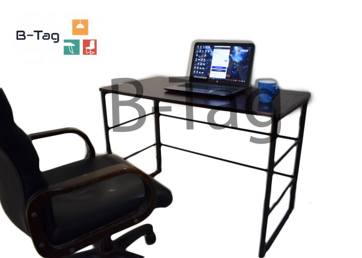 Portable Folding Computer Laptop Study Table - Metal Frame - btag