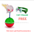 CAT MOUSE ROUNDING boll PLAYING TOY WITH GIFT. 