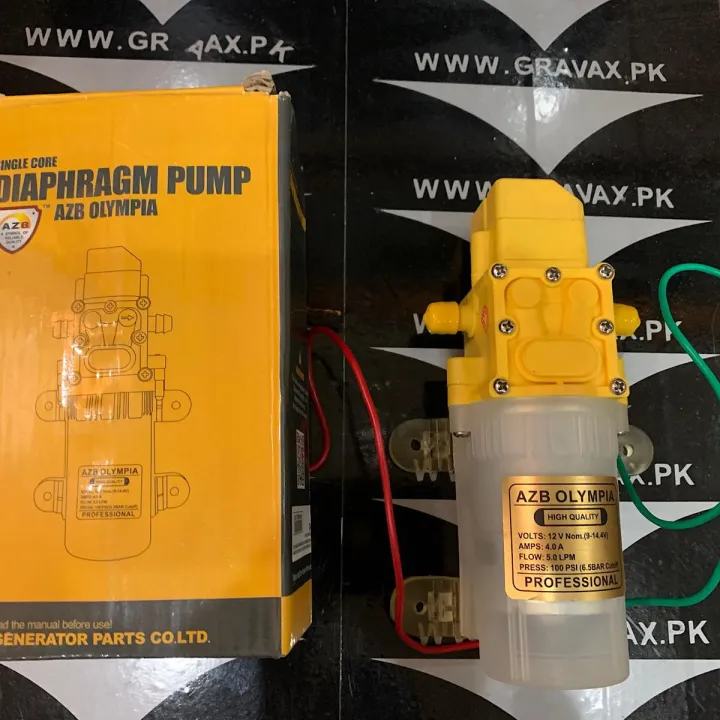 Mist pump Micro Diaphragm Pump Small Type 12v 4A  5 LPM Pump Water Pump Booster Pump High-Pressure Spray Pump Sea Water Pump