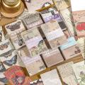 RHS Online 60PCS Past Notes Series Basic Material Paper DIY Album Journal Planner Diary Crafts Scrapbooking. 