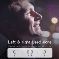 Bluetooth 5.0 wireless earbuds led power display Bluetooth headphones HiFi sound Bluetooth headsets noise canceling headphones touch control for cell phone with charge box. 