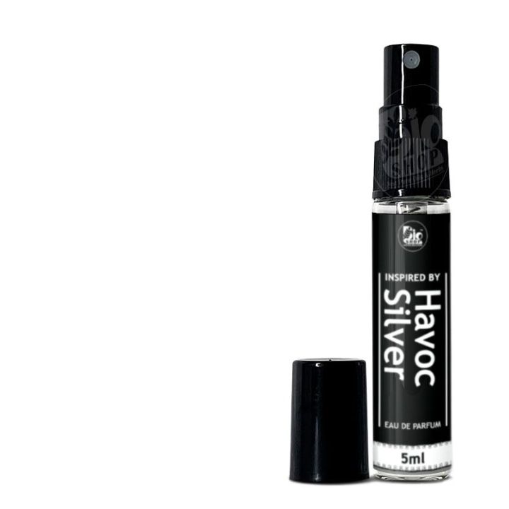 Bio Shop™ Havoc Silver Tester Perfume Spray 5ml | Best Long Lasting Perfume for Men
