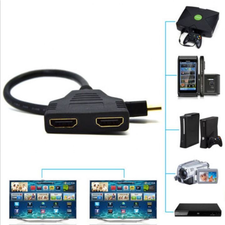 HDMI%20Male%20to%20Dual%20HDMI%20Twin%20Female%201%20in%202%20out%20Y%20Splitter%20Short%20Cable%20Converter%20for%20TV%20Xbox%20Blue-Ray%20DVD%20Players%20PS3,%20HDMI%20Male%20to%20Dual%20HDMI%201%20Male%20to%202%20Female%20HDMI%20Y%20Splitter%20Cable%20-%20Support%20Two%20TVs%20or%20Monitor%20Multi%20Monitor%20Adapter%20for%20HDMI%20HD,%20LED,%20LCD%20-%20Image%204