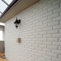 3D Brick Wallpaper for Living Room / Bedroom Decoration Home Decor 3D White Brick Pattern Spruce Up Waterproof Brick Wallpaper Modern Wall Background. 