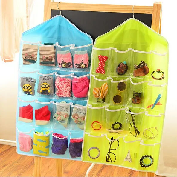16%20Pocket%20Durable%20Clear%20Door%20Fordable%20Wardrobe%20Storage%20Organizer%20Hanging%20Bag%20-%20Image%209