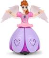 Angel Girl with Light and Music, Dancing Rotating Musical Fairy Princes Angel Doll Toy For Girls. 
