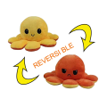 ready stock 2021 Reversible Octopus Plush, Adorable, Soft Cotton Soft, Double Sided Gift for Kids, Emotional Flap. 