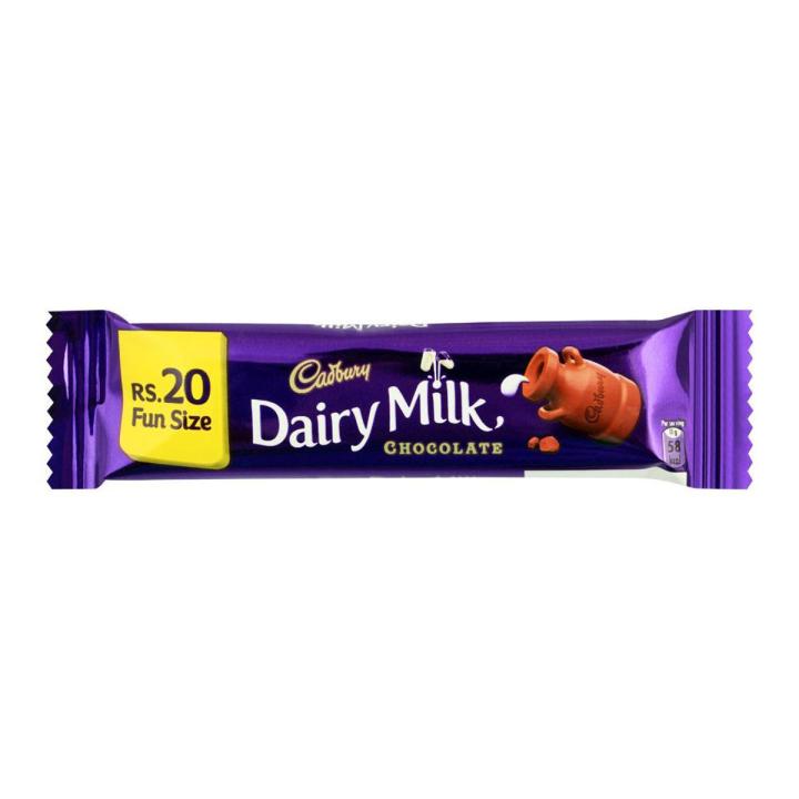 Cadbury Dairy Milk Rs.20 Pack Of 24