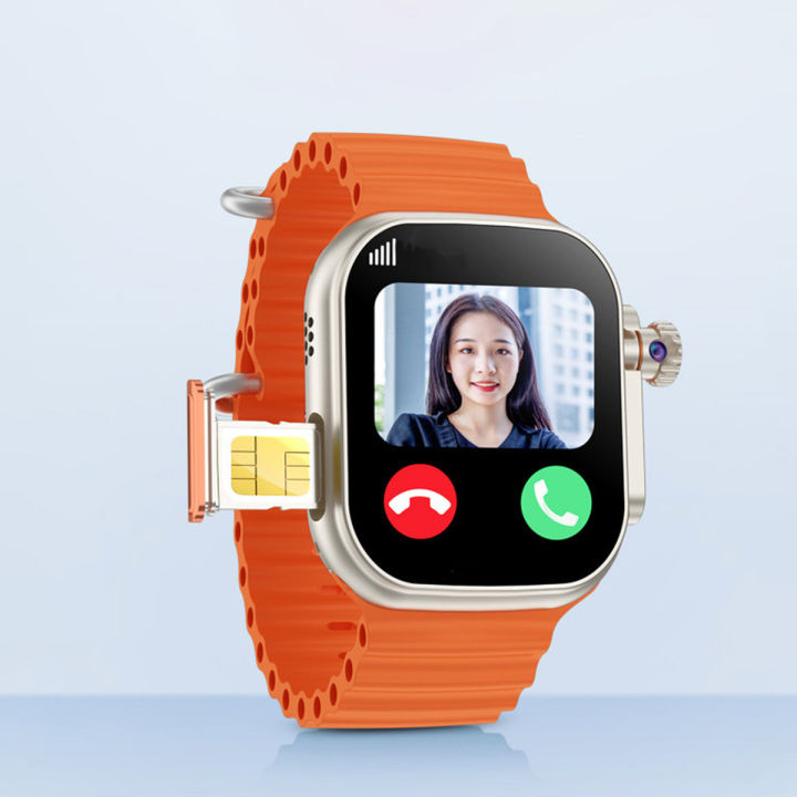 TK8 Plus Smartwatch - Dual Camera, 5G, AMOLED Display, 4/64GB Storage