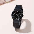 Simple Plastic Band Quartz Watch For Men. 